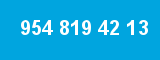 954 819 42 13 954 819 42 13